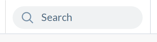 768 px: the container query falls back to "Search".
